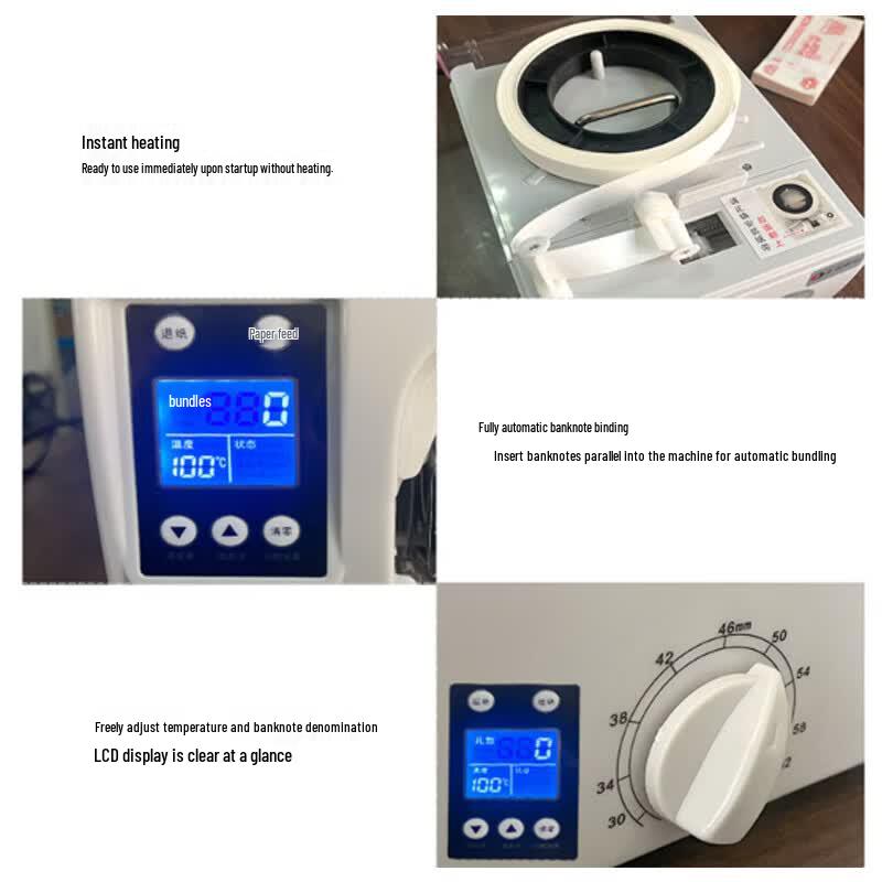 Huijin Automatic Banknote Bundling Machine CN plug (adapter included)