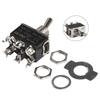 Professional 12V Car Metal Toggle Switch Double Pole Center Off 20A Screw Terminal Quantity 1 Package Tact Switch