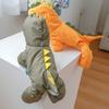 Psí kombinéza Zimní mikina Psí bunda Psí kabát s kapucí Kostým dinosaura pro psa
