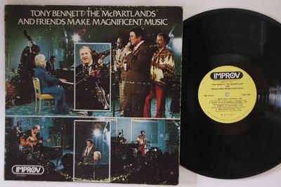 LP Record TONY BENNETT - Tony Bennett/The Mcpartlands And Fr IMP7123 IMPROV 1977 US Jazz Used