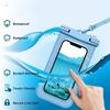 1pc Extra-Large Waterproof Phone Pouch Touch Screen Compatible Floating Dry Bag for Swimming,Snorkeling,Take Photos Underwater