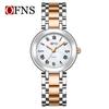 OFNS Women's Waterproof Rhinestone Luxury Quartz Watch with Roman Numerals