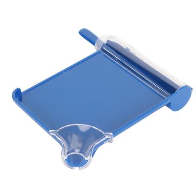 Tablet Count Tray with Spatula Plastic Right Hand Capsule Counting Tray for Pharmacy Blue