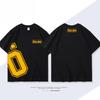 OHLINS Motorcycle Shock Absorber Modified Shortsleeved Tshirt Casual Mens and Womens Pure Cotton Clothing