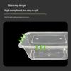 1000ml Disposable Rectangular Food Containers with Lids (300 Sets)