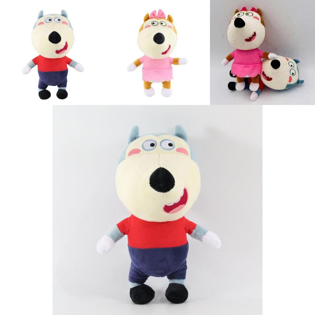 Wolfoo And Lucy Plush Toy Cute 25cm Stuffed Doll For Kids And Families