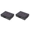 2X Under Bed Shoe Storage Box Drawer Organizer For Shoe Storage Foldable Box For 12 Pairs Of Shoes,Black(A)