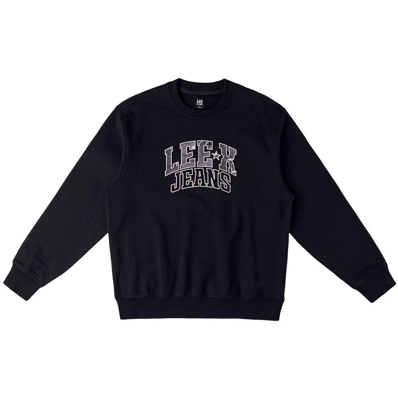 

Lee Men s Flocked Logo Crewneck Sweatshirt XL