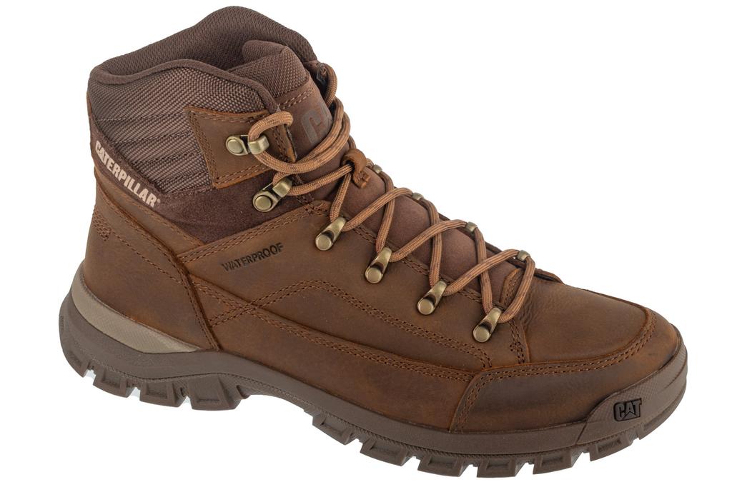 Caterpillar Threshold Hiker WP, Mens brown Trekking shoes