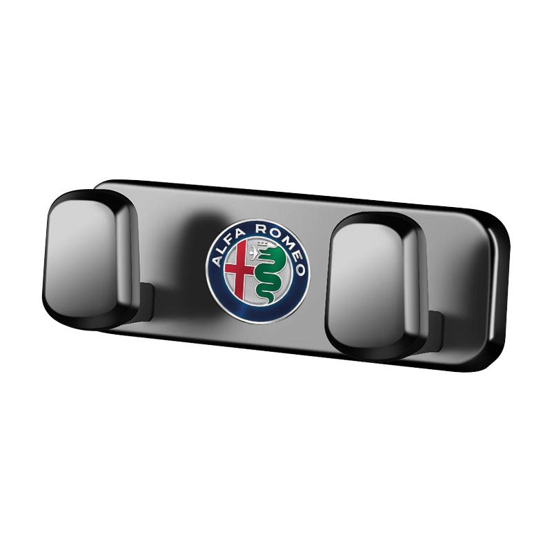 

Car Stickers For Alfa Romeo Car Hook Front Car Multi functional Storage Small Pendant For Alfa Romeo Giulietta GT 159 147 156 M