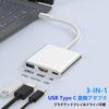 HDMI Adapter for USB to HDMI Converter Adapter USB PD 100W Fast 5Gbps USB C Compatible with iPhone Microsoft and Other for Work from Home and Meetings