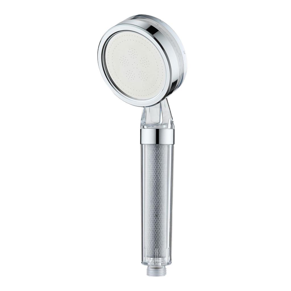 Enhanced Skin-Beautifying Dechlorinating Handheld Shower Head with Fragrance and Water Purification