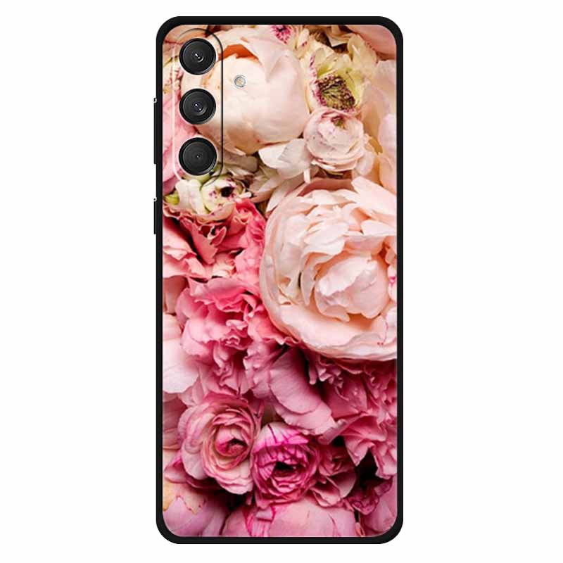 For Samsung M55 5G Case Soft Silicone Lovely Cat Fashion Phone Cover For Samsung Galaxy M55 Cases Bumper on for GalaxyM55 Lion