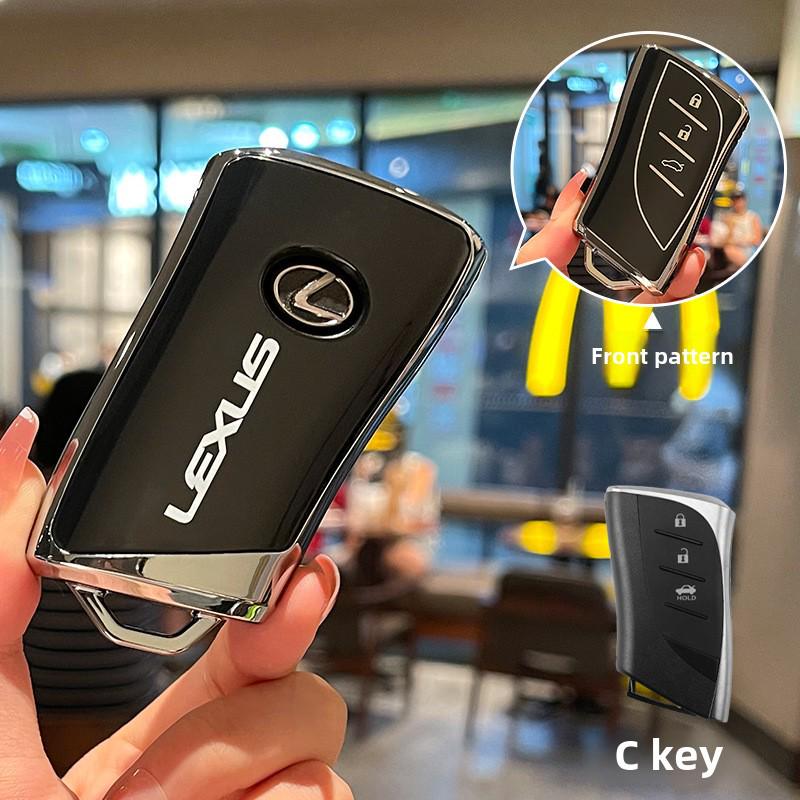Lexus ES200/ES300h/RX300/NX200 Full TPU Key Cover with Buckle