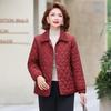 Mom's 2025 New Style Autumn/Winter Cotton Jacket for Middle-Aged & Elderly Women - Stylish, Lightweight, Fashionable Padded Outerwear