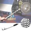 Wrench Extension Bar 15.7 Inch Long Wrench Extension Torque Multiplier Wrench Extender Adaptor for Maximum Leverage Works With