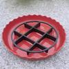 20PCS Anti Rot Root Flower Pot Tray Plastic Breathable Base Drainage Rack Stand Ventilation Round Mesh Pad Root Prevention Pad