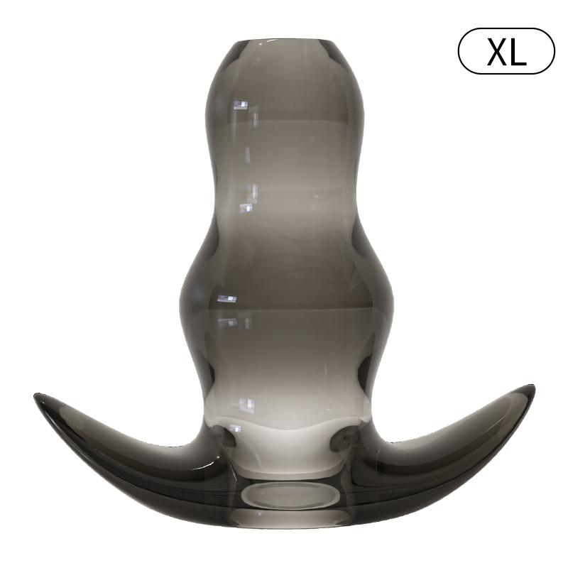 5 Sizes Hollow Anal Plug/Dilator/Dildo Soft Speculum Prostate Massager Butt Plug Set Intimate/Enema Sex Toys For Women Men