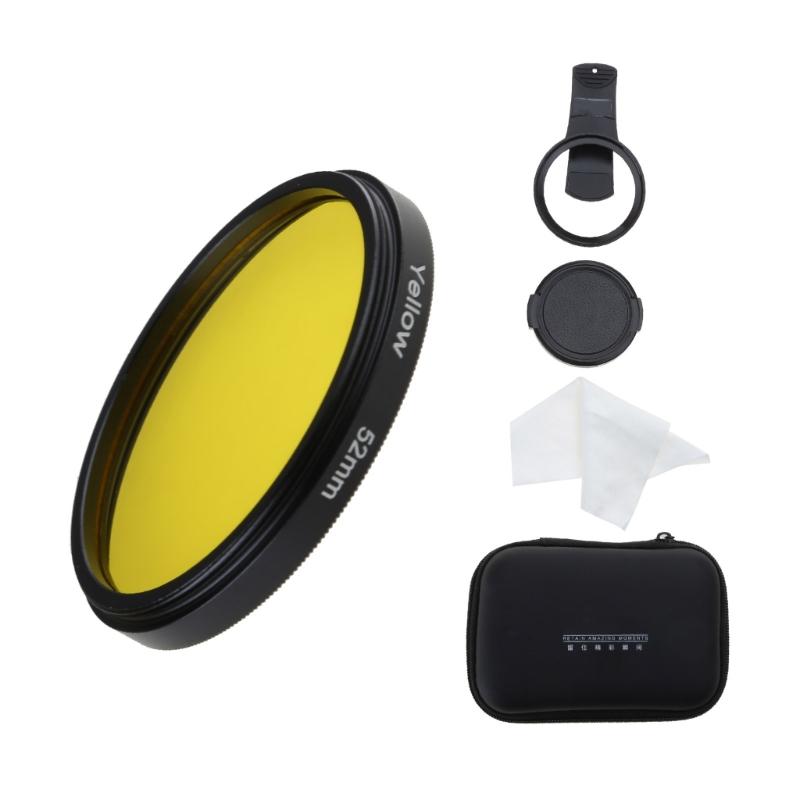 Lens Filter Yellow/Orange/Macro-/CPL-/Lens Set Seawater Fish Tank Coral Cylinder Photography Lens for Smartphones