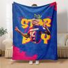 Yamal Fc Celebration Printed Flannel Breathable and Warm Blanket, a Stylish Home Gift, Suitable for Home, Office and Bedspread Use. 0710a11