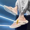 Flip-flops men's high-end non-slip and wear-resistant thick-soled outer slippers
