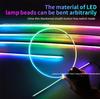 Universal Car LED Starry Sky Ambient Light - Music Rhythm, Dynamic Shadows, Interior Atmosphere Lamp