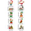 Christmas Porch Door Hanging Banner Christmas Paper Door Decorative Flags Xmas Welcome Sign For  Year Porch Door Banner