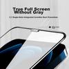 Smorss [2-Pack] Tempered Glass Screen Protector for Apple IPhone 12/12 Pro, Full Coverage HD Screen Film, Diamond Glass Protective Film