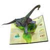 3D Kniha o dinosaurech Raná výchova Zábavní dinosauři Aktivita Encyklopedie Prehistorica pro