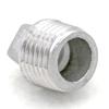1/8" 1/4" 3/8" 1/2" 3/4" 1" 1-1/4" 1-1/2" 2" BSPT Mannelijk 304 Roestvrij Staal Vierkant Verzonken Eindstop Pijp Fitting