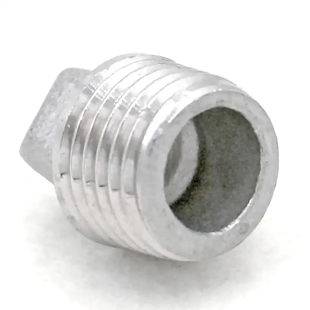 1/8" 1/4" 3/8" 1/2" 3/4" 1" 1-1/4" 1-1/2" 2" BSPT Mannelijk 304 Roestvrij Staal Vierkant Verzonken Eindstop Pijp Fitting