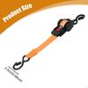 Retractable Ratchet Strap Luggage Fixing for Trailer Motorcycle UTV