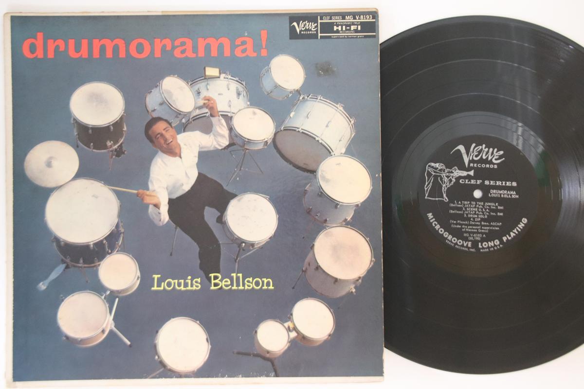 

LP Record LOUIS BELLSON - Drumorama MGV8193 VERVE 1957 US Jazz Used