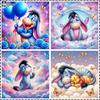 Eeyore Diamond Painting Kit 5D DIY Diamond Embroidery Cross Stitch Handmade Art Gift Crafts Home Decor