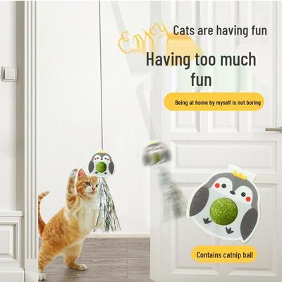 Juguetes Interactivos y Rascadores para Gatos Huan Chong Wang