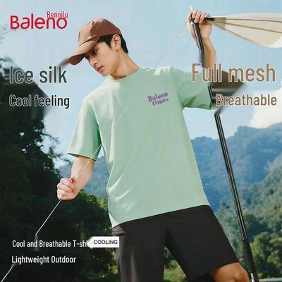 Baleno Men's Ice Silk Quick-Dry Running T-Shirt