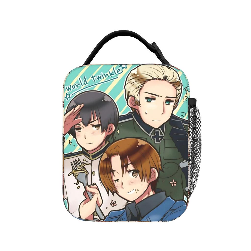 Lunch Boxes Hetalias Axis Powers Accessories Lunch Food Box Harajuku Cooler Thermal Lunch Box For Travel
