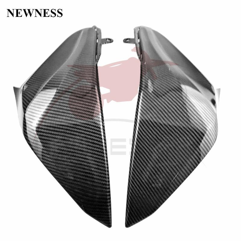 For KAWASAKI Z800 2013 2014 2015 2016 Carbon Color Front Gas Tank Side Cover Panel Fairing