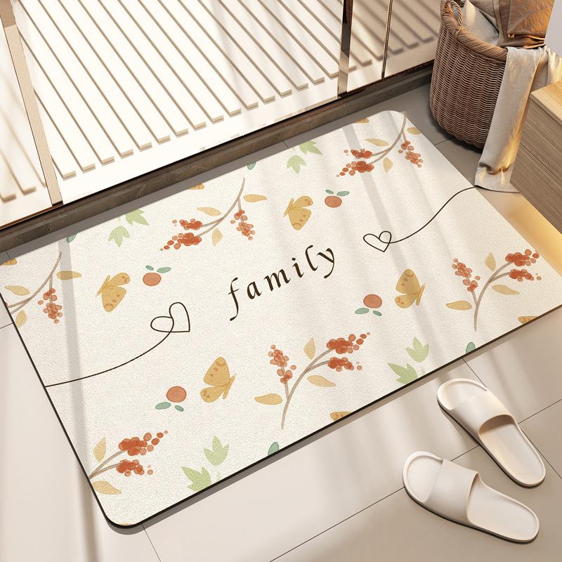 

Главная Ванная комната и туалет Противоскользящие коврики для ног Впитывающие воду и грязь Устойчивые к легкому уходу коврики для ног 40*60cm