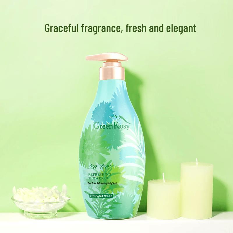GreenKosy Tea Tree Refreshing Shower Gel 700g