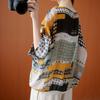 DIMANAF 2026 Plus Size New T-Shirt Women Blouse Print Tops Loose Casual Lady Tees Shirts Oversize Beach Summer