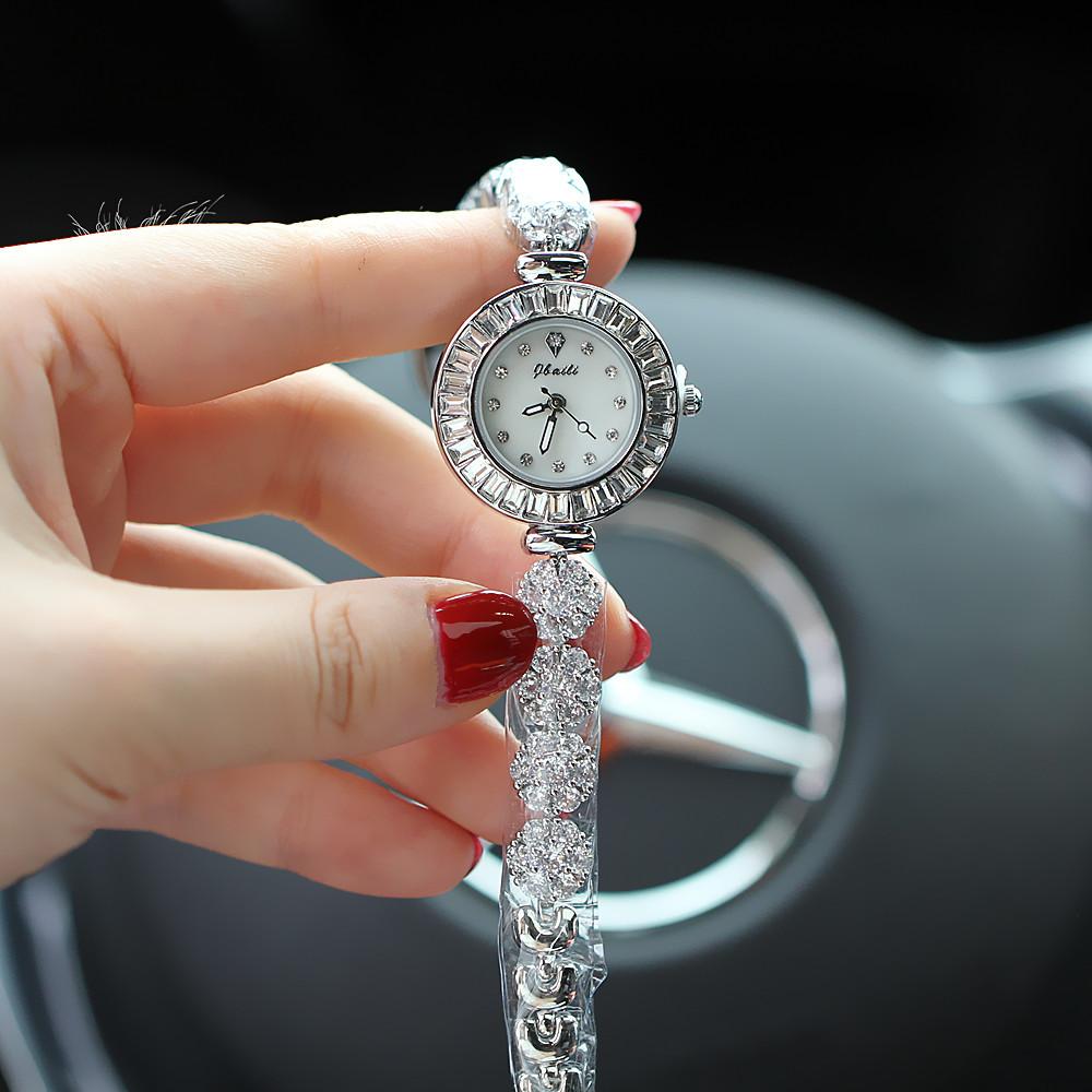 Brand Women's Watch Light Luxury Fashion Wristwatch High Quality Diamond Pearl Waterproof Ladies Jewelry Bracelet Watches Gift