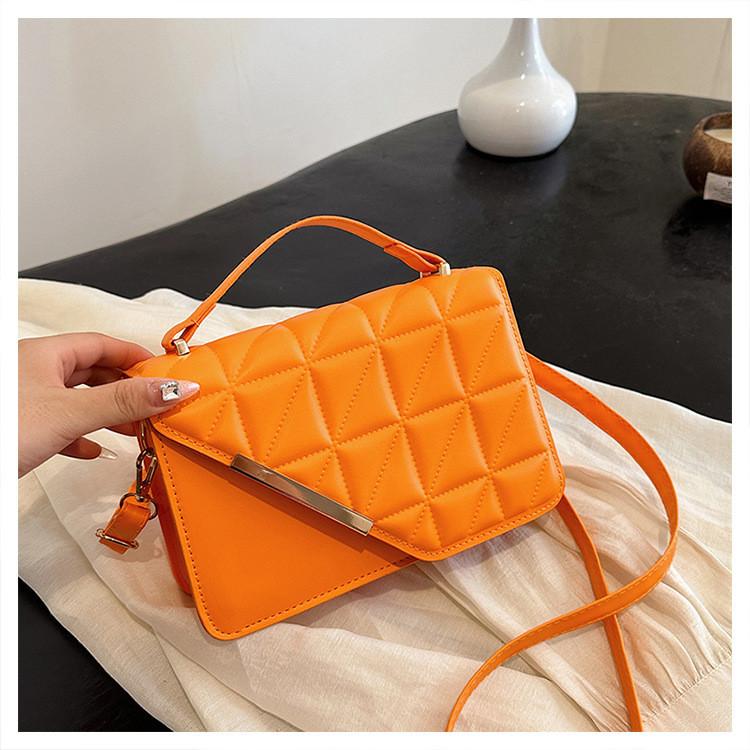 Stylish Ladies Quilted Pu Shoulder Bag Charming Small Crossbody Purse For Casual Travel