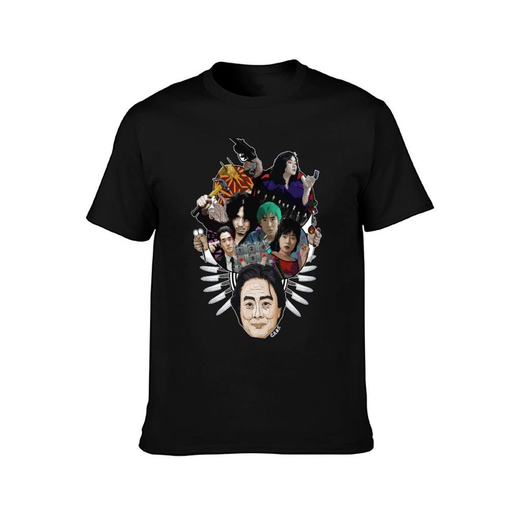 Park Chan-wook - Mash Up Tribute T-Shirt anime summer top Blouse shirts graphic tees mens t shirt graphic
