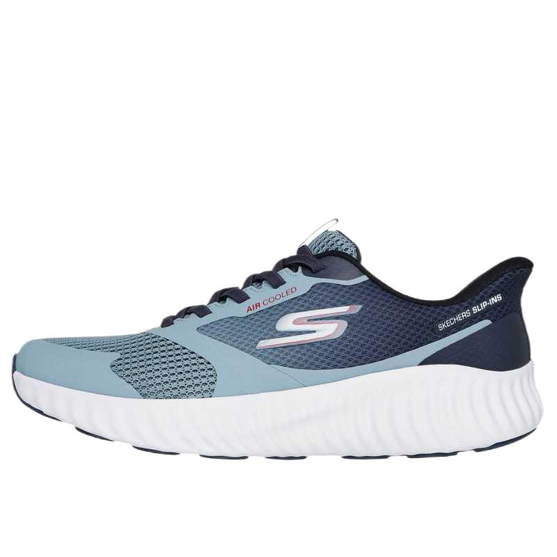 Skechers Go Run Now - Starfuse Fashion Comfortable Versatile Low-Top Casual Shoes Men Sneakers Dark-Blue 220380-SLT