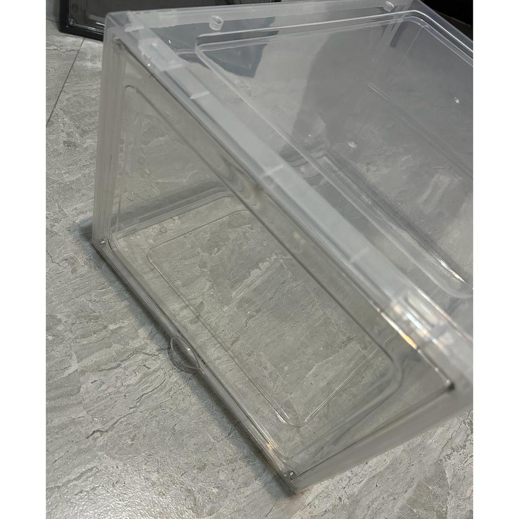 Shoe Organizer Container Dustproof Storage Box Stackable