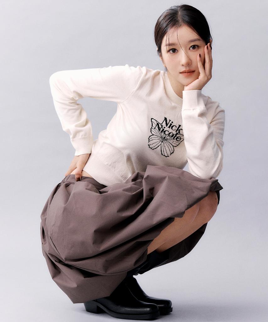 Nigaennikol Mini Butterfly Signature Sleeve Knit_9 Color