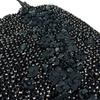 ANTEPRIMA Glitter Flower motif Handbag wire black Women Used