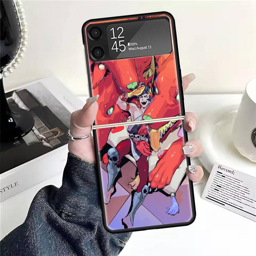 Game Hades Action Cases For Samsung Galaxy Z Flip 4 5 6 7 3 Z Flip7 Flip6 Flip4 Flip5 Flip3 5G Hard Shockproof Fundas Cover