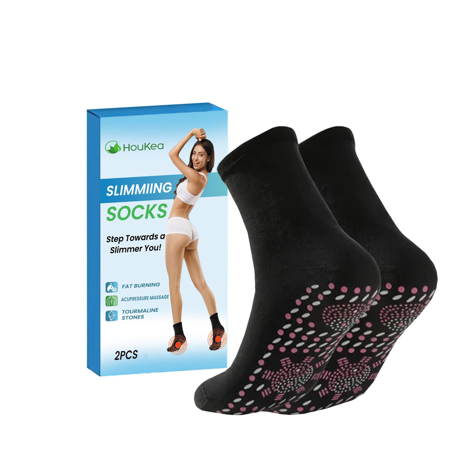 

HouKea Thermotherapeutic Socks for Men and Women, Slimming and health socks, Firming and Shaping , Winter weight loss essentials